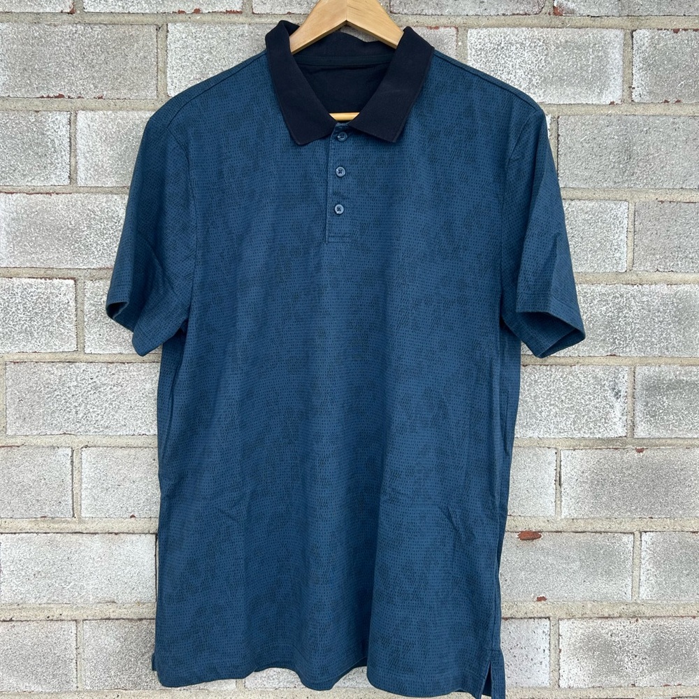 Calvin Klein Men's Blue Polo Shirt